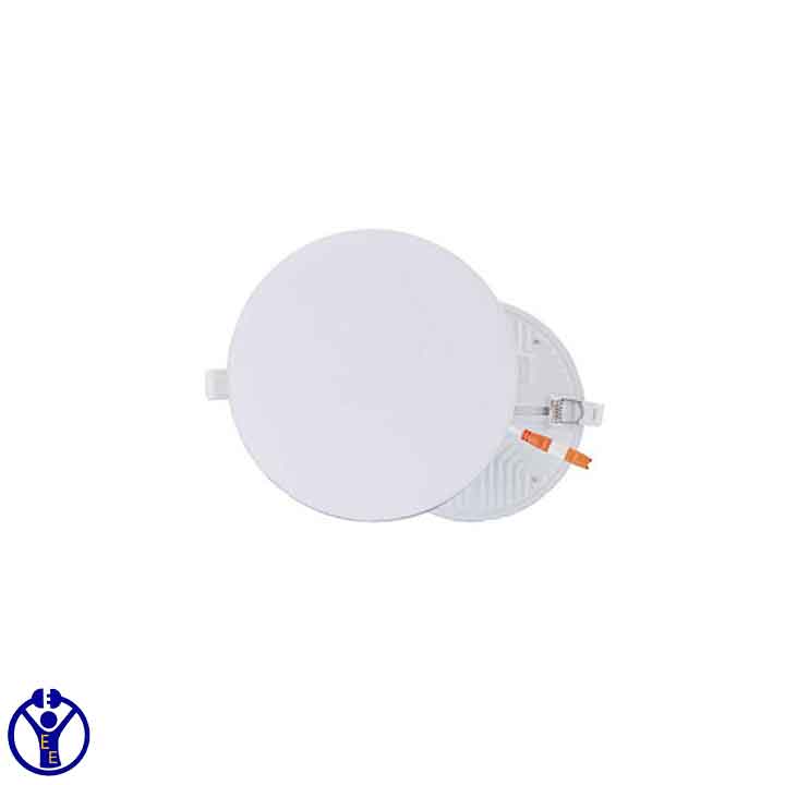 هالوژن سقفی توکار فول لایت 18 وات گرد یزد نور