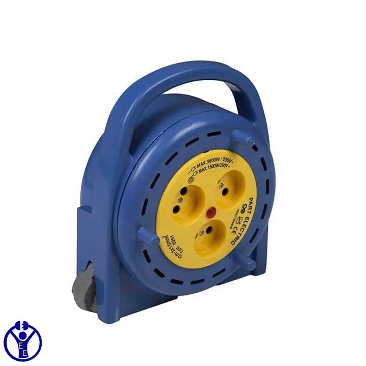 رابط برق سیار 3 خانه بدون ارت پارت الکتریک مدل 5141